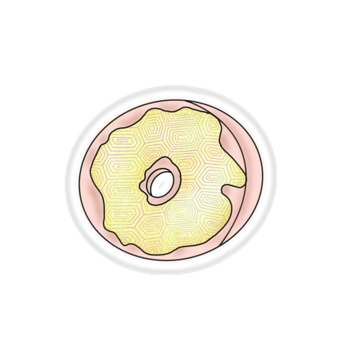 Honey Donut Sticker