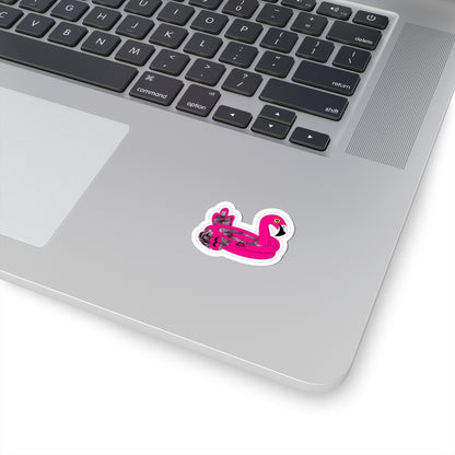 Intensity Shift Flamingo Sticker