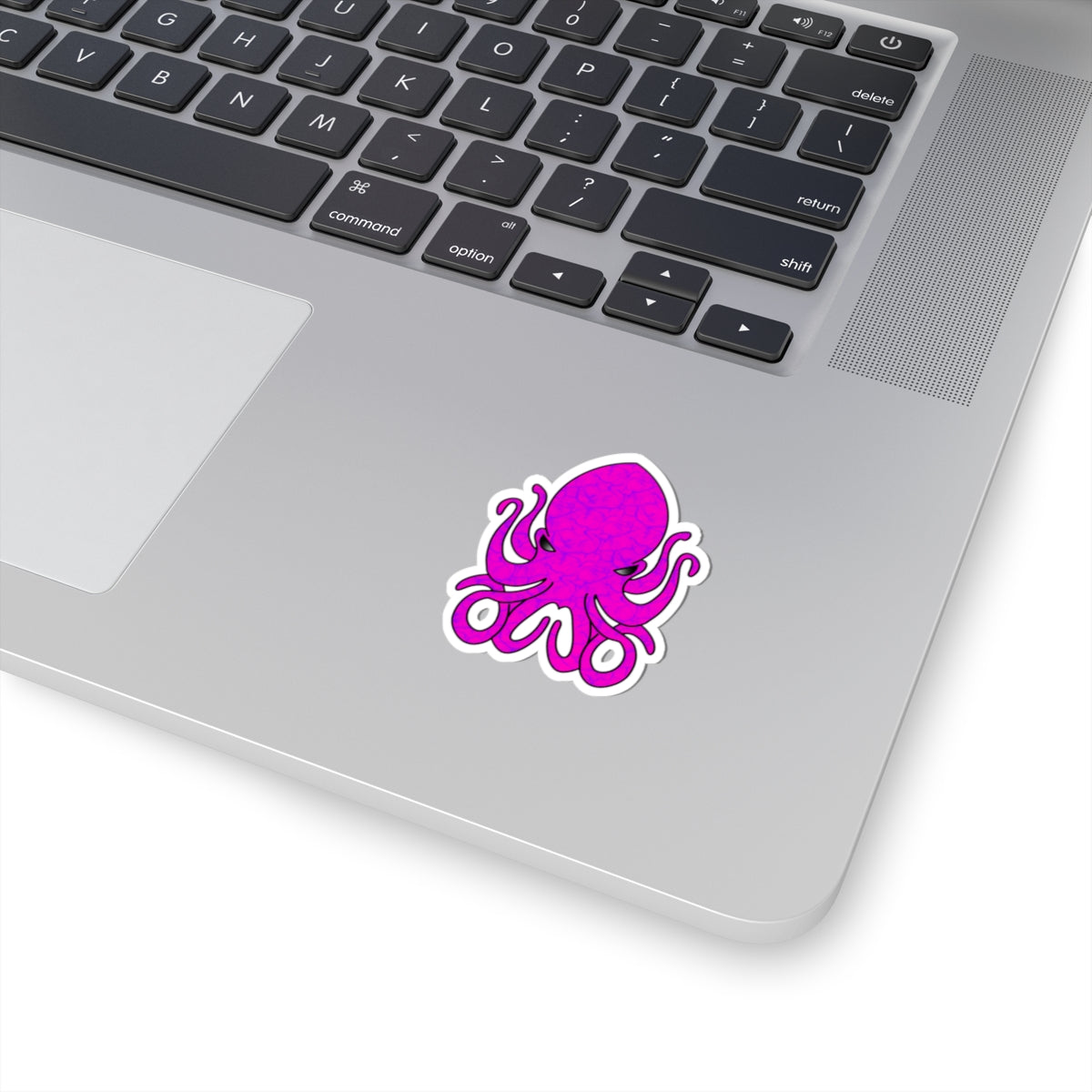 Pink Marble Octopus Sticker