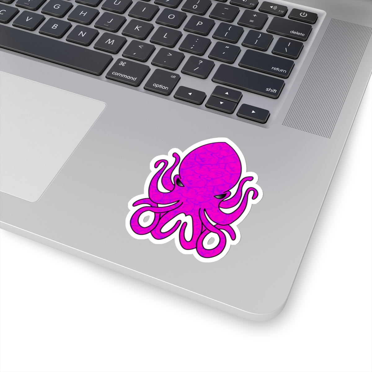 Pink Marble Octopus Sticker