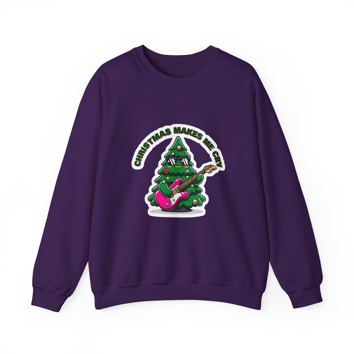 Christmas Makes Me Cry Cozy Christmas Sweater