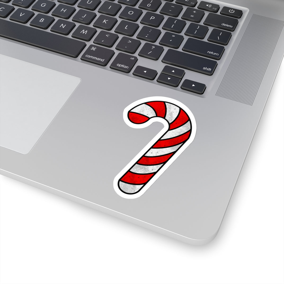 White And Red Christmas Candy Cane