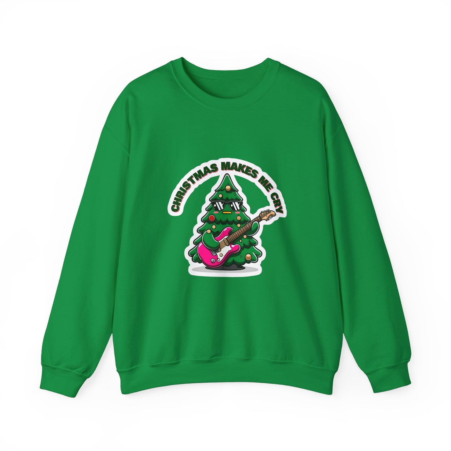 Christmas Makes Me Cry Cozy Christmas Sweater