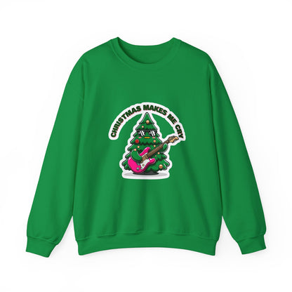 Christmas Makes Me Cry Cozy Christmas Sweater