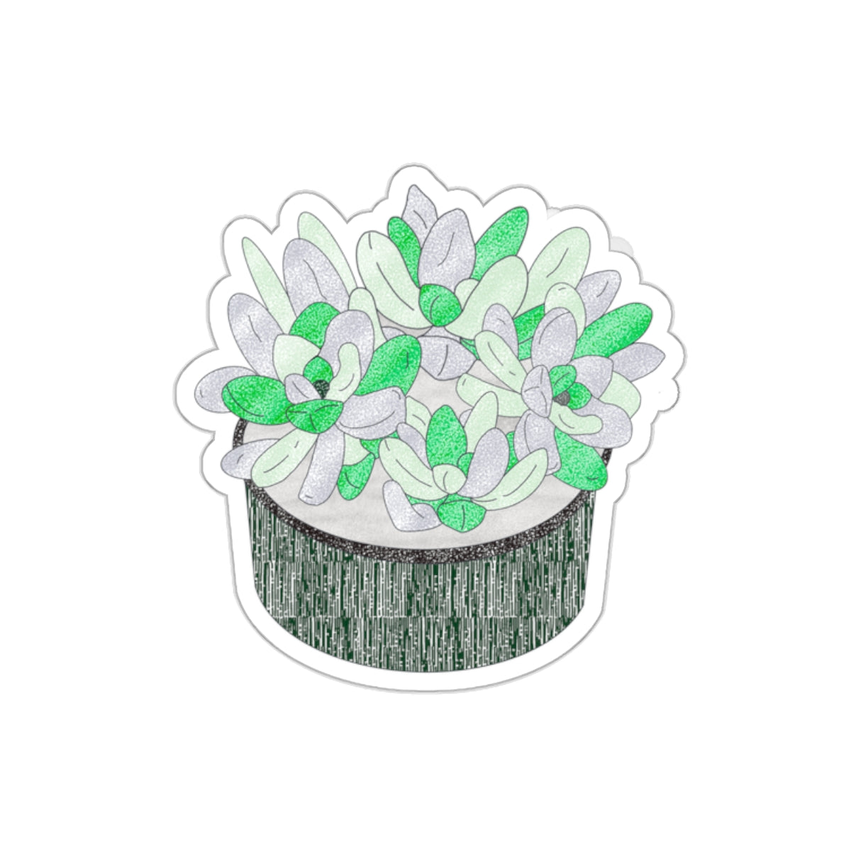 Succulent Plant Sticker