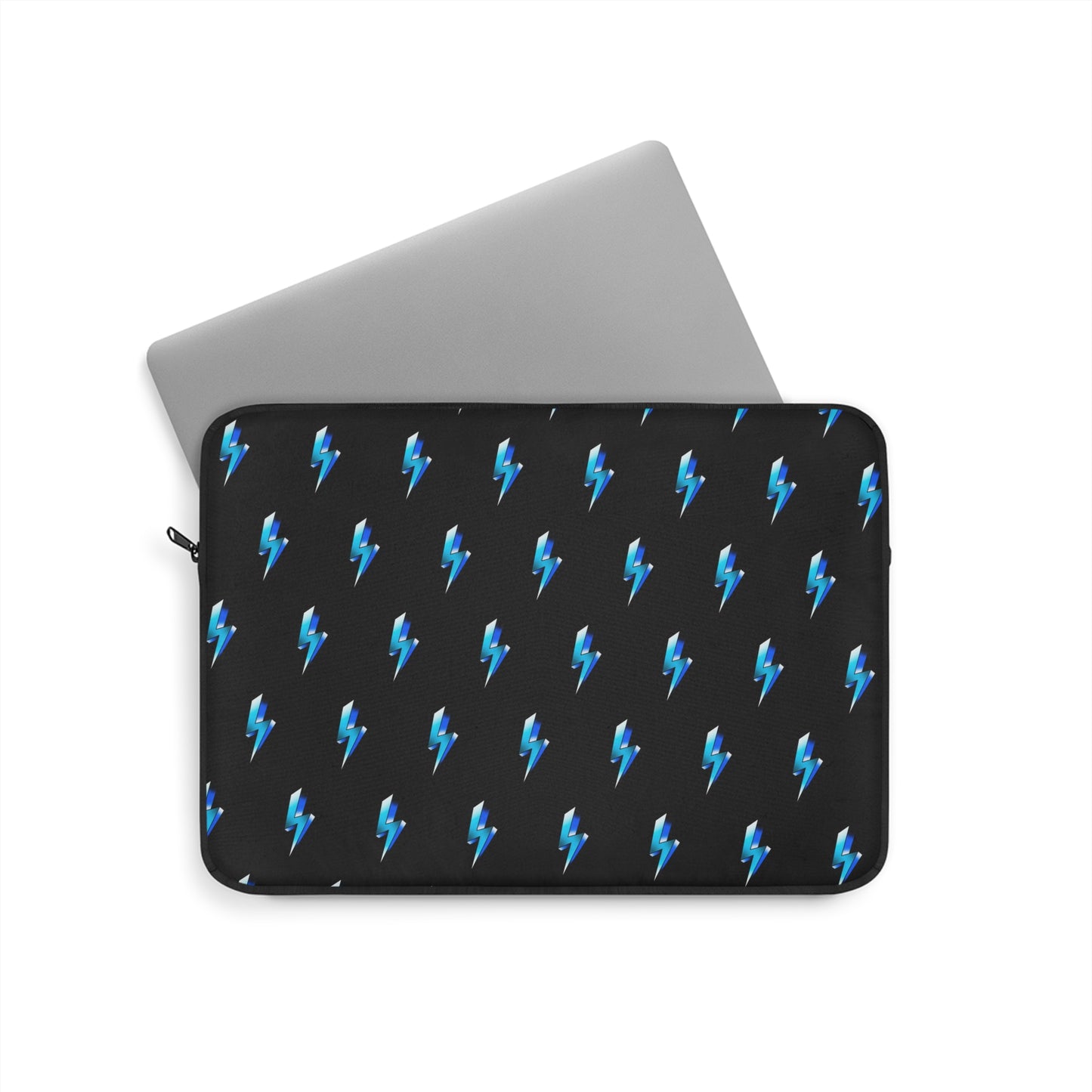 Black Lightning Laptop Sleeve