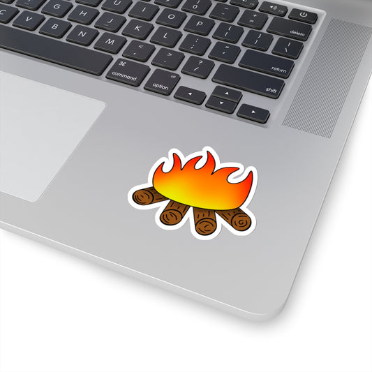 Cozy Campfire Sticker