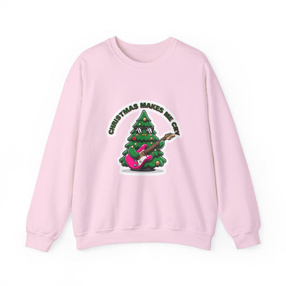 Christmas Makes Me Cry Cozy Christmas Sweater