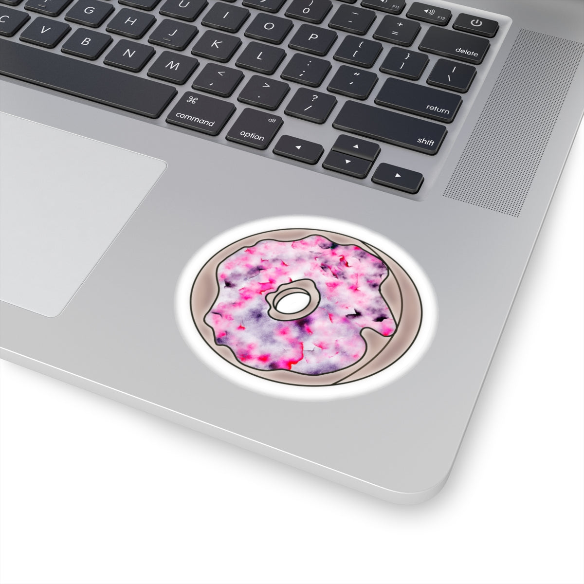 Marble Donut Sticker